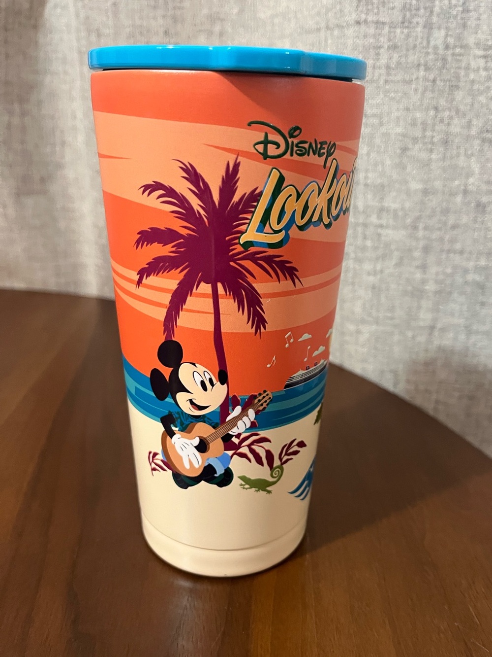 Disney Cruise Line lookout Cay @lighthouse point stainless insulated cup tumbler